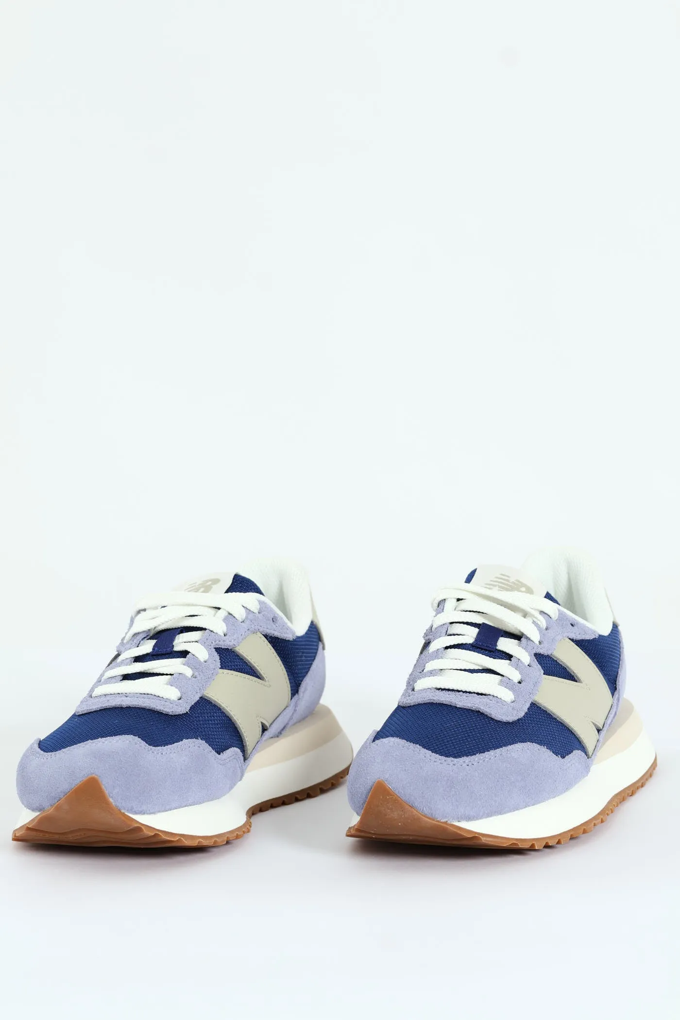 237 Foam Wedge Lace Up Sneaker - Blue