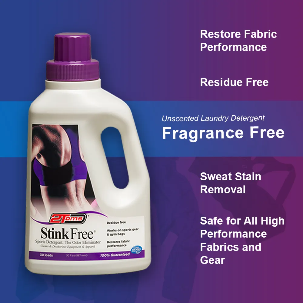 2TOMS STINKFREE SPORTS DETERGENT 30 OZ