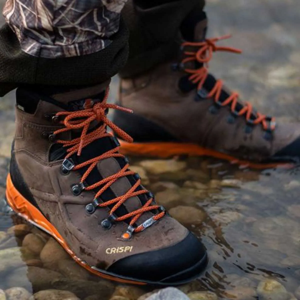30% OFF CRISPI Valdres GTX - Mens Gore-Tex Hunting Boots - Dark Brown - Size: UK 11.5 (EU46)