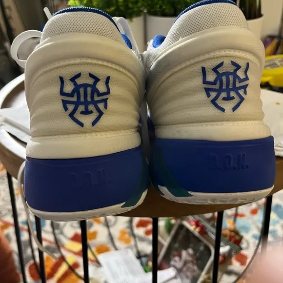 Adidas D.O.N. Issue 2 White Royal Blue Boys Donovan Mitchell