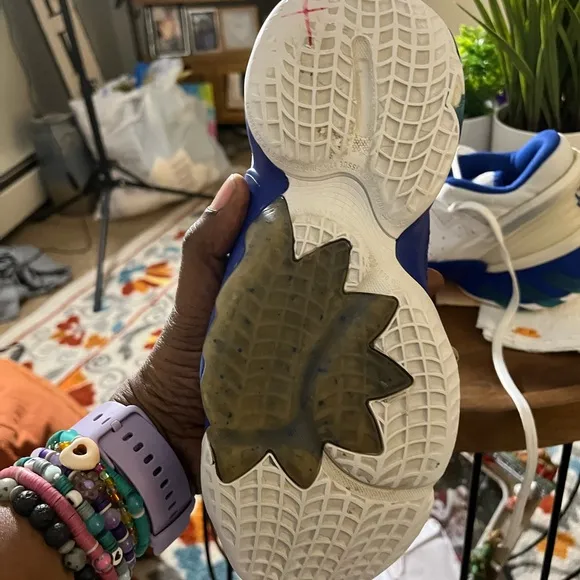 Adidas D.O.N. Issue 2 White Royal Blue Boys Donovan Mitchell