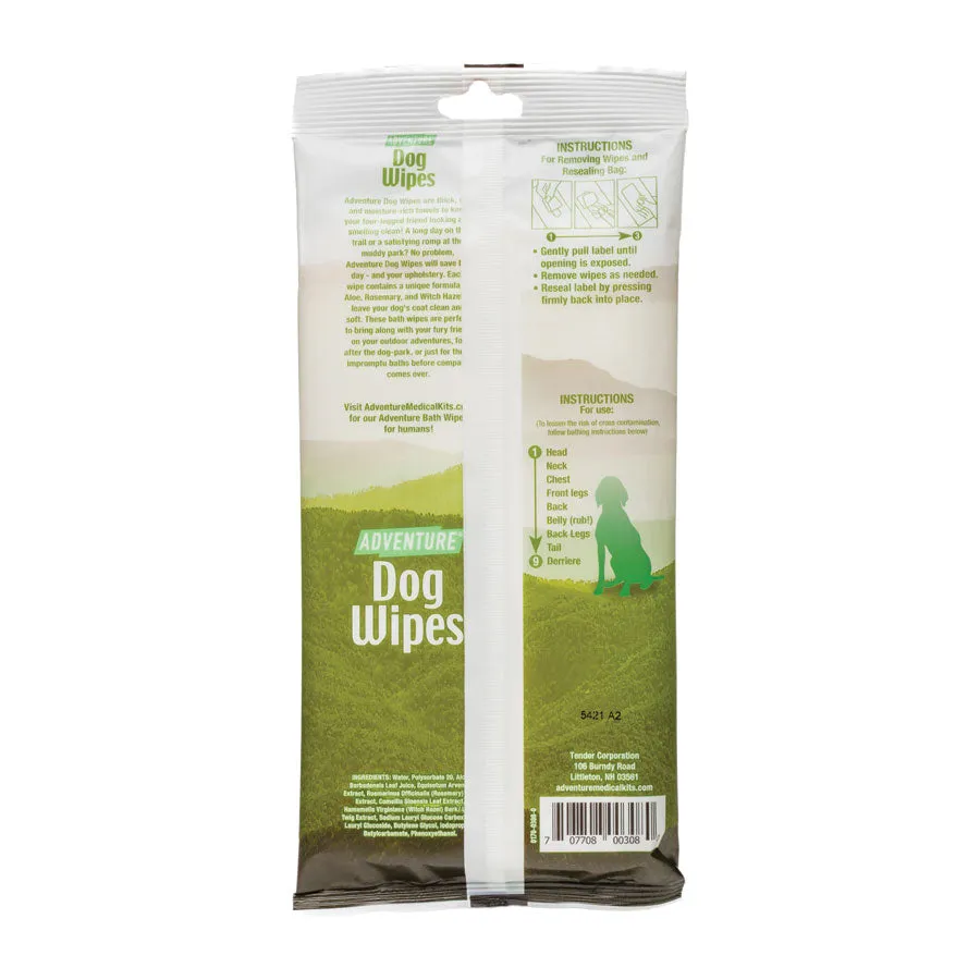 Adventure Medical Kits Adventure Dog Wipes Pack of 8