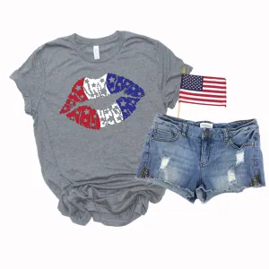 American Lips Graphic Tee