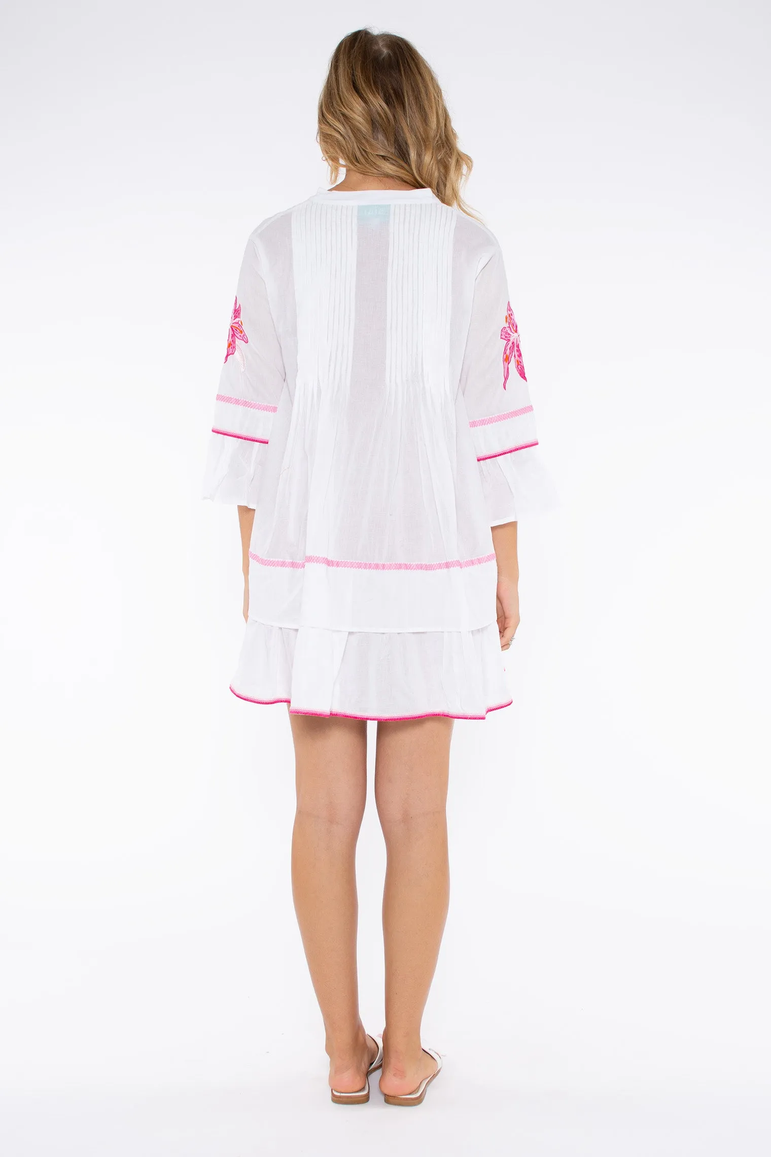 ARI DRESS - SOLID WHITE