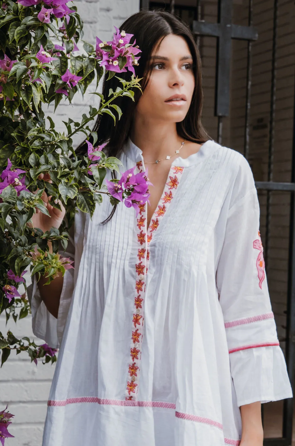 ARI DRESS - SOLID WHITE