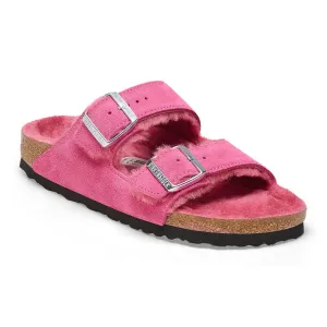 Arizona - Fuchsia Tulip Suede Shearling||Arizona - Suède fourrure tulipe fuchsia