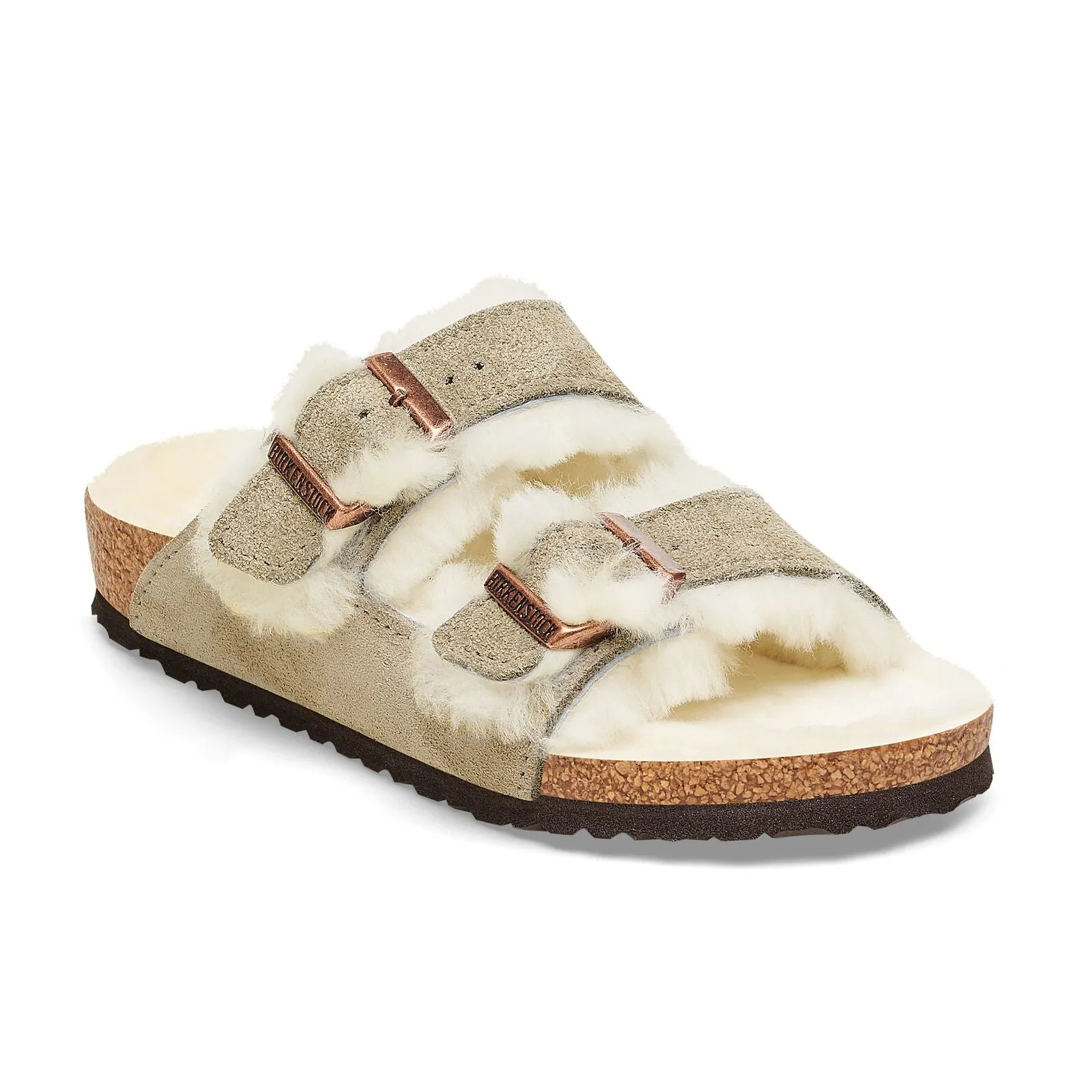 Arizona Shearling | Kids | Suede | Taupe