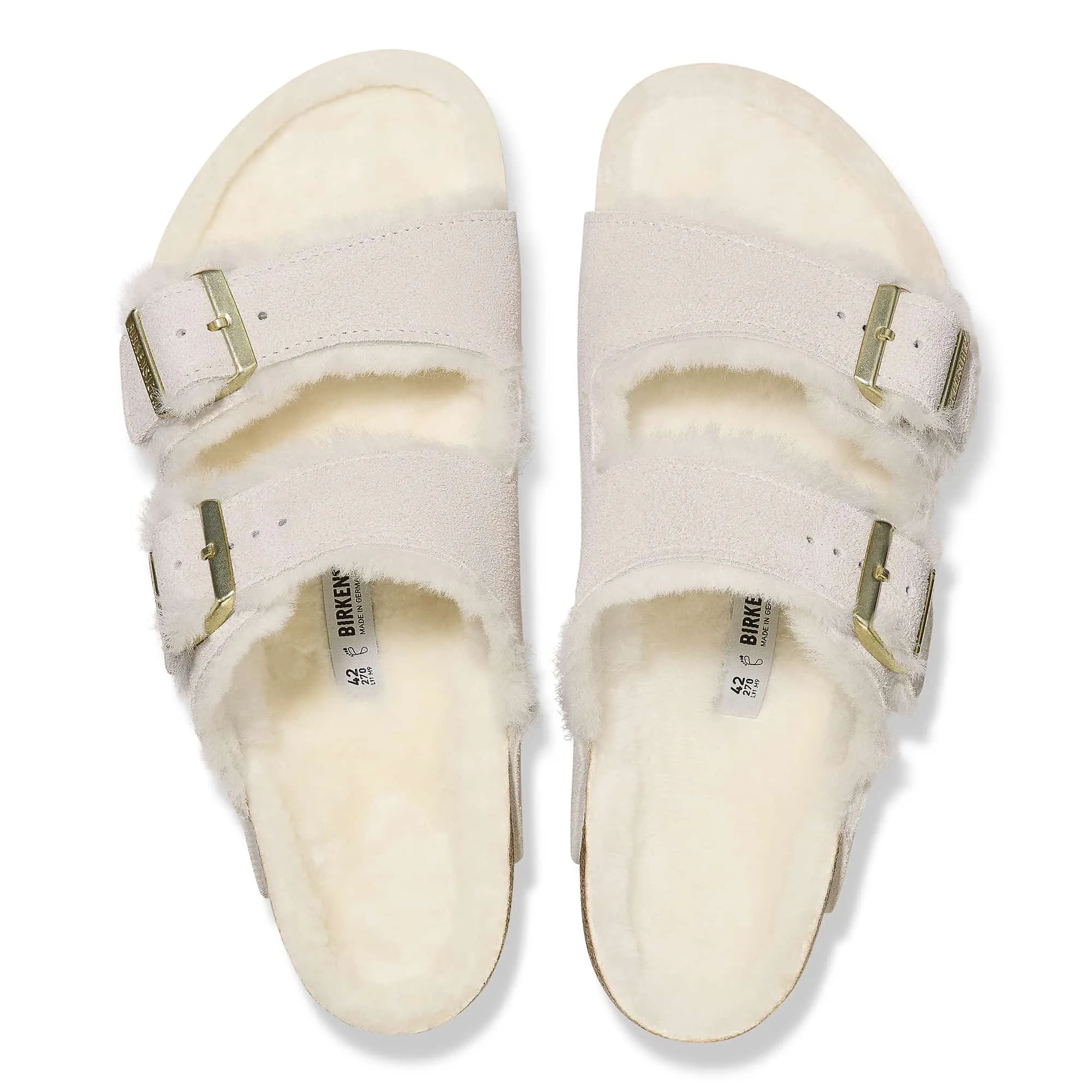 Arizona Shearling Suede Leather