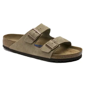 Arizona Soft Footbed Suede (Taupe)