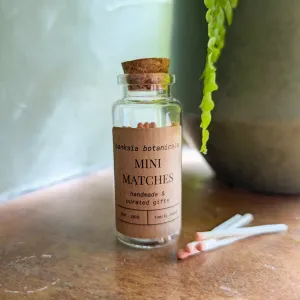 Banksia Botanicals Mini Matches Pink