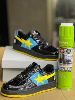 Bape Sta Sneakers - Black / Yellow