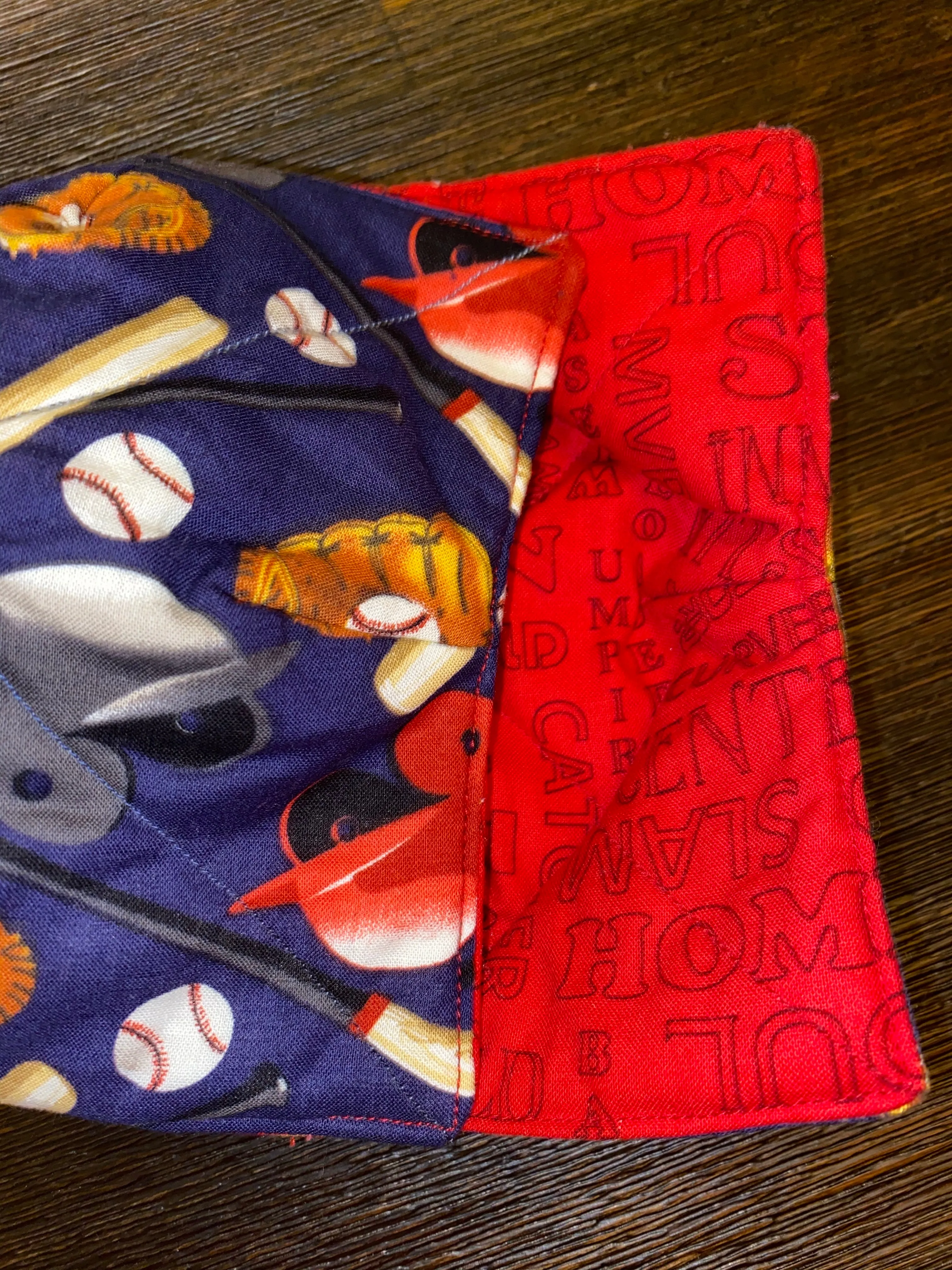 Baseball/Red Small (10oz) Bowl Cozy