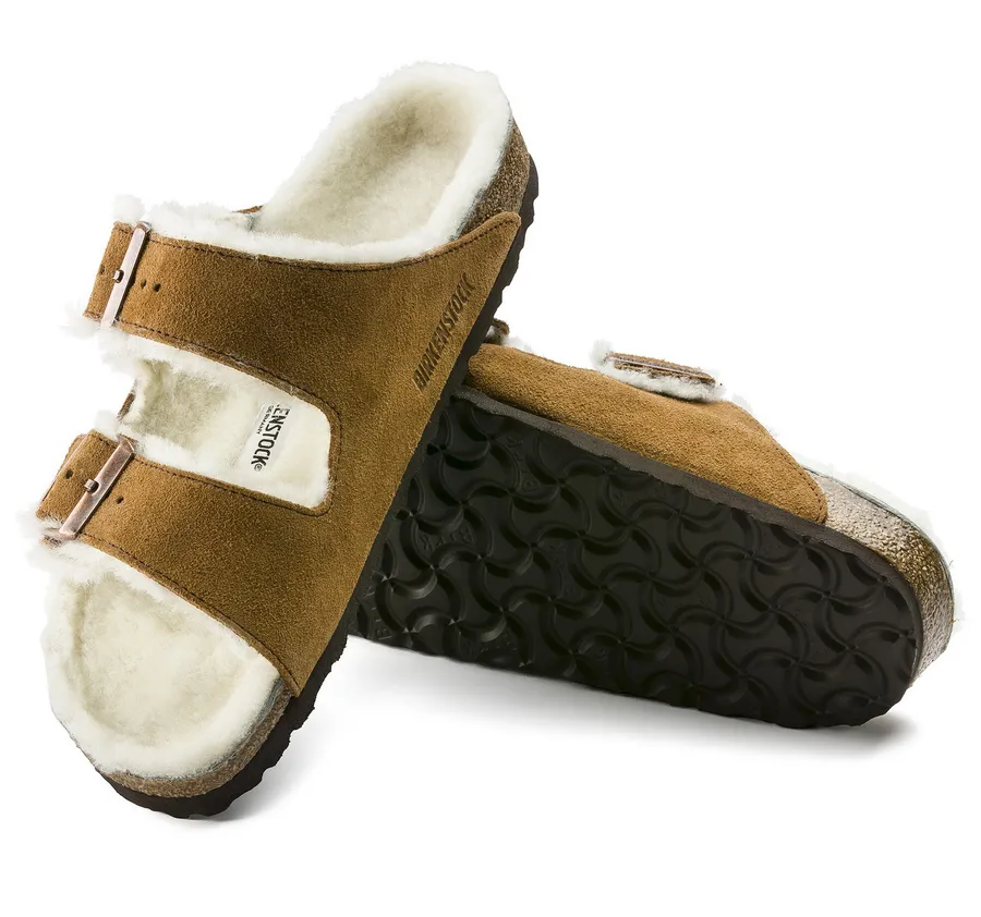 Birkenstock Arizona Shearling Mink 1001128