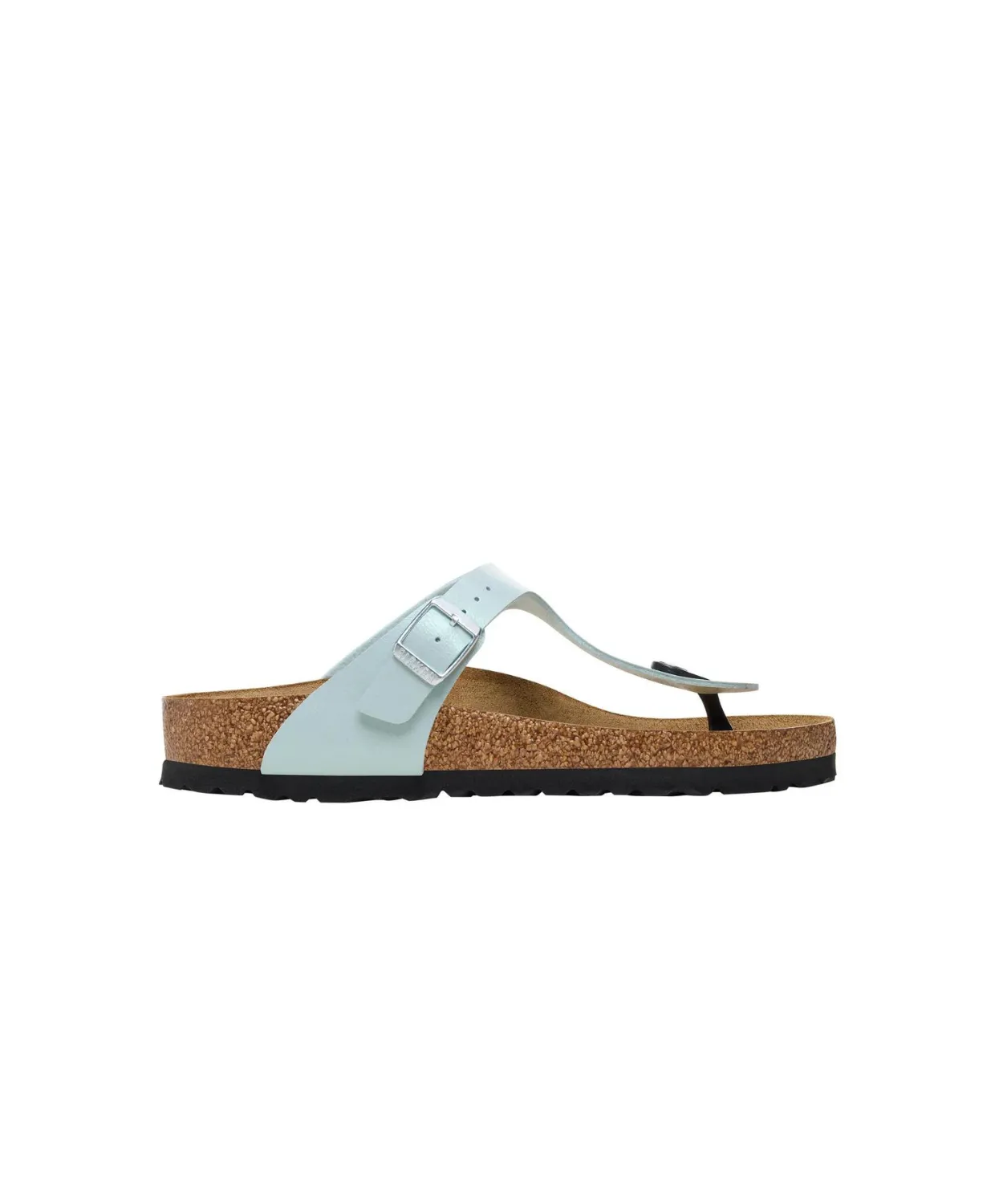 Birkenstock Gizeh Birko-Flor Graceful Surf Green Sandals