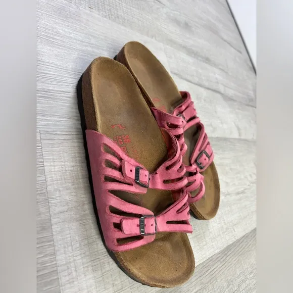 Birkenstock Granada Sandal Pink Size 38