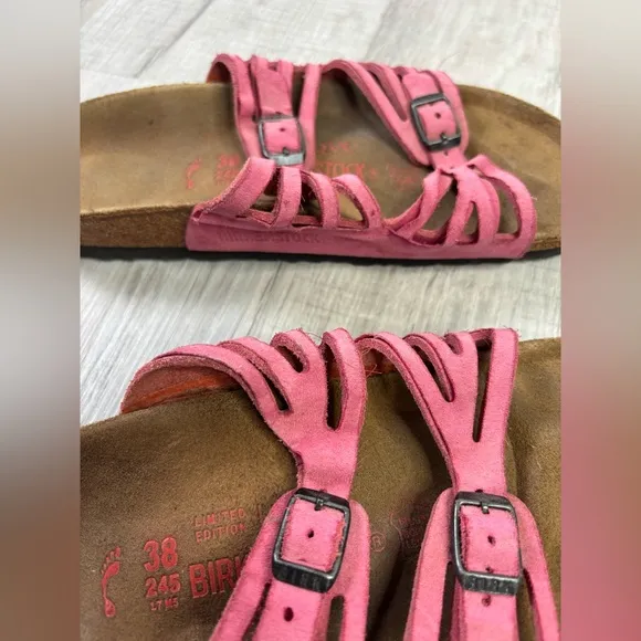 Birkenstock Granada Sandal Pink Size 38