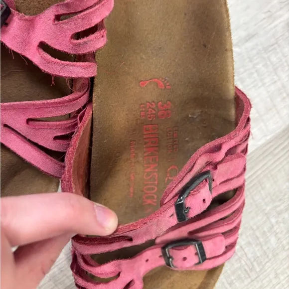 Birkenstock Granada Sandal Pink Size 38