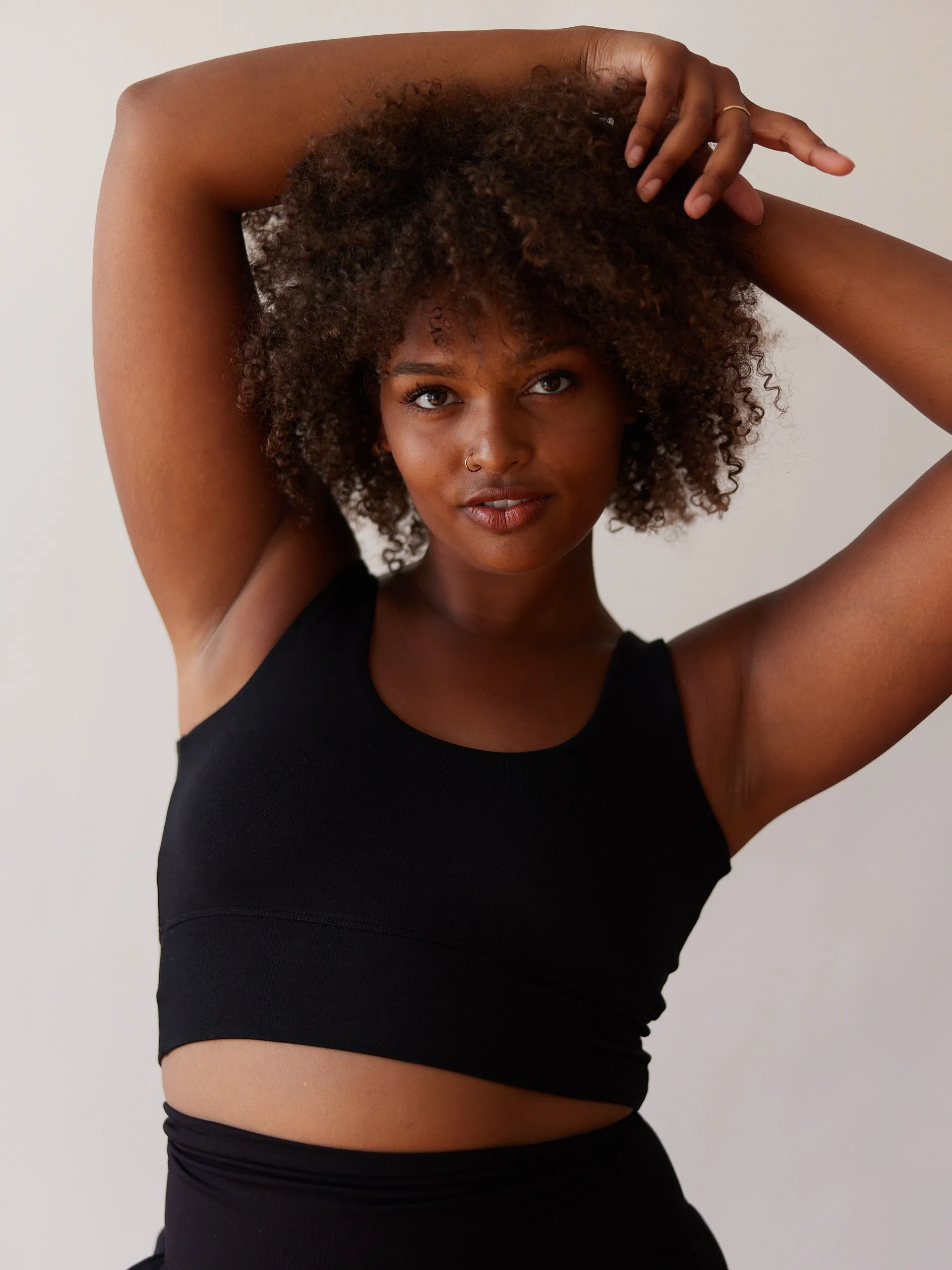 BLACK THOMPSON BRA
