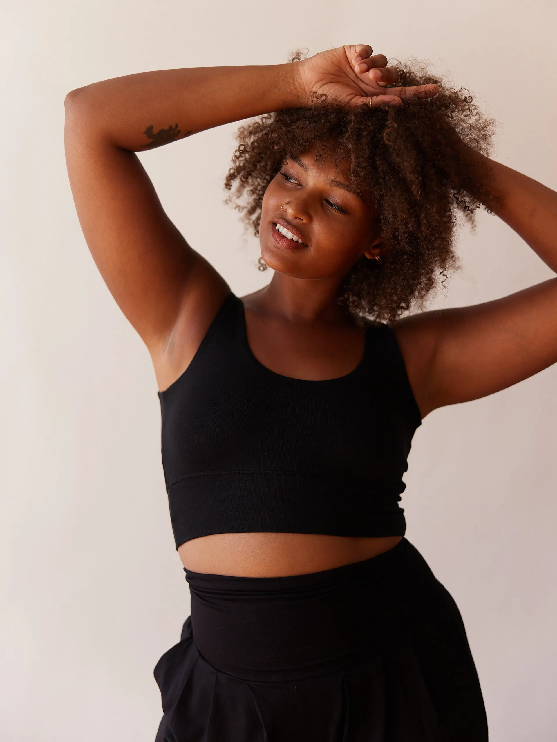 BLACK THOMPSON BRA