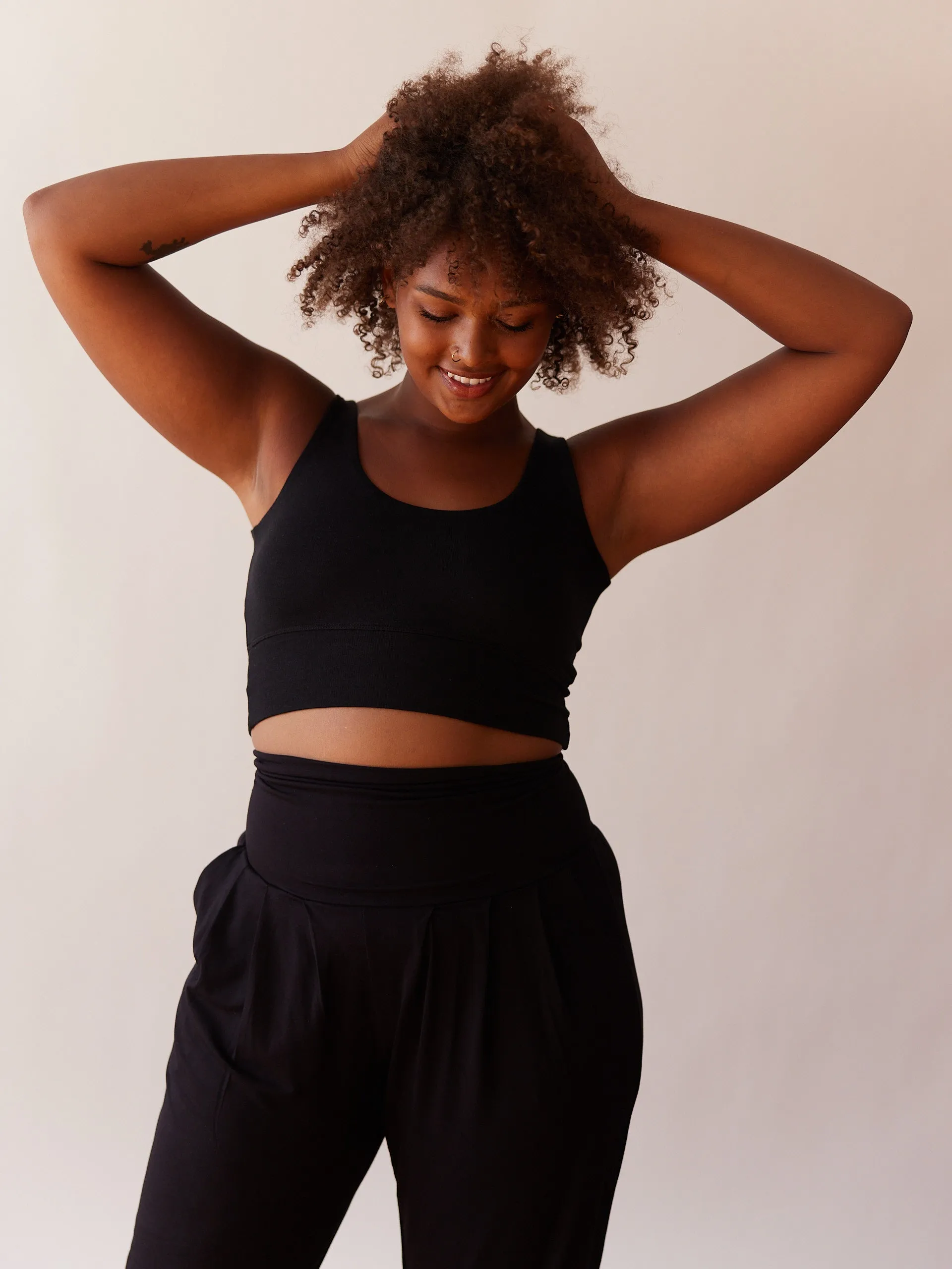 BLACK THOMPSON BRA