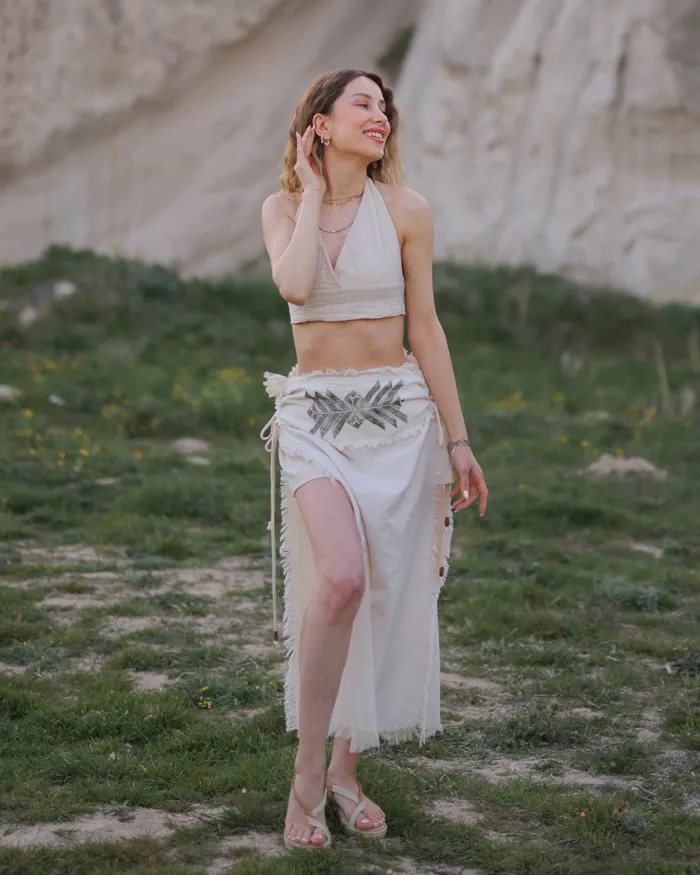 Boho Wrap Skirt