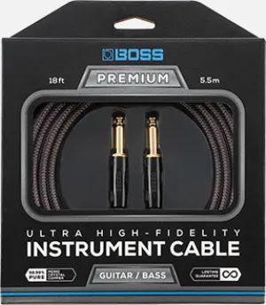 Boss BIC-P10 Premium Cable 10ft SS High-Fidelity