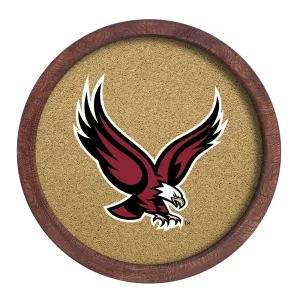 Boston College Eagles: Eagle - "Faux" Barrel Top Cork Note Board