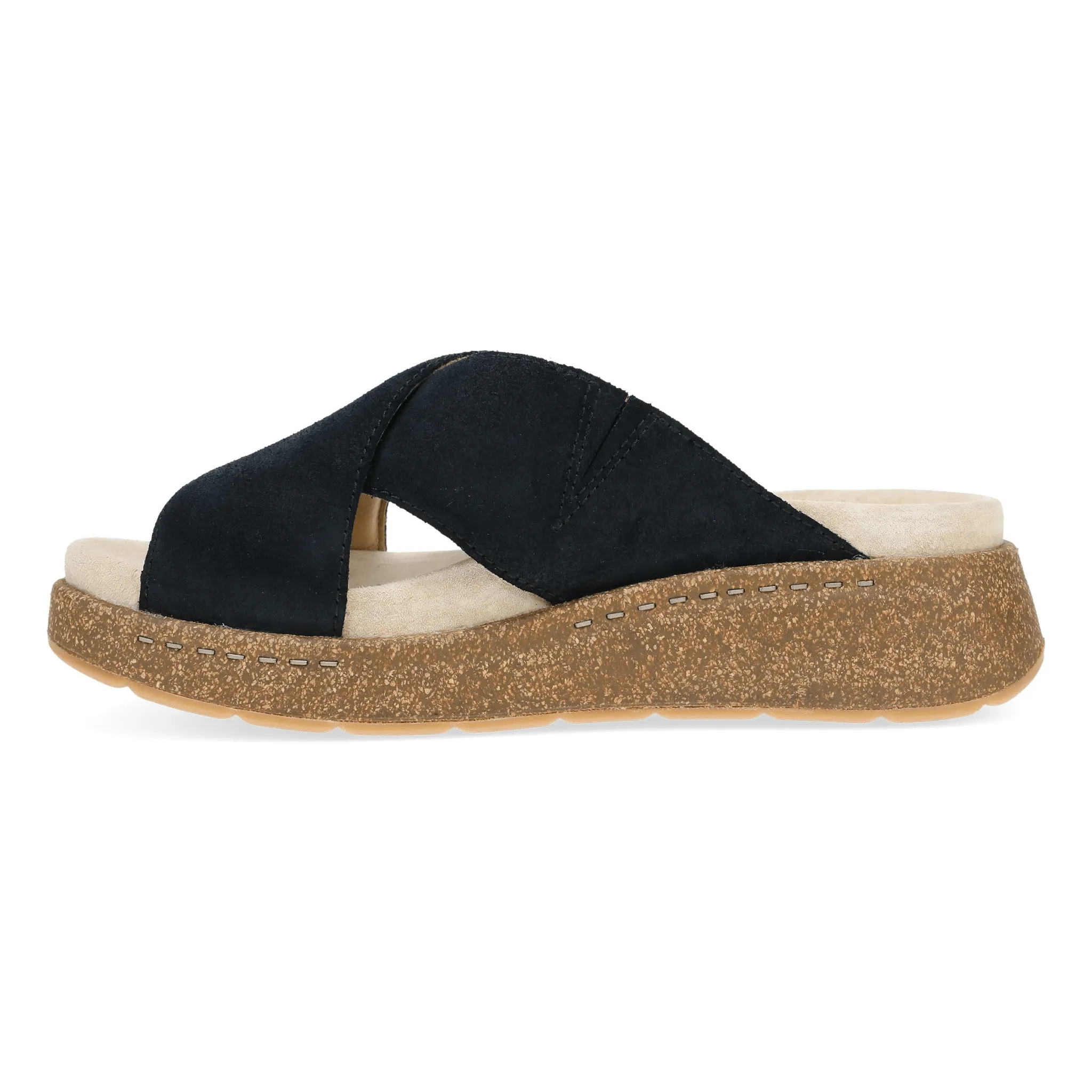 Bridget | Burnished Suede | Black