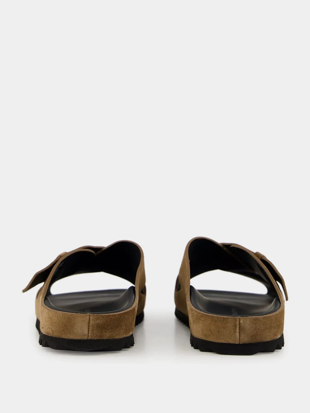 Brown Suede Agorà 011 Sandals