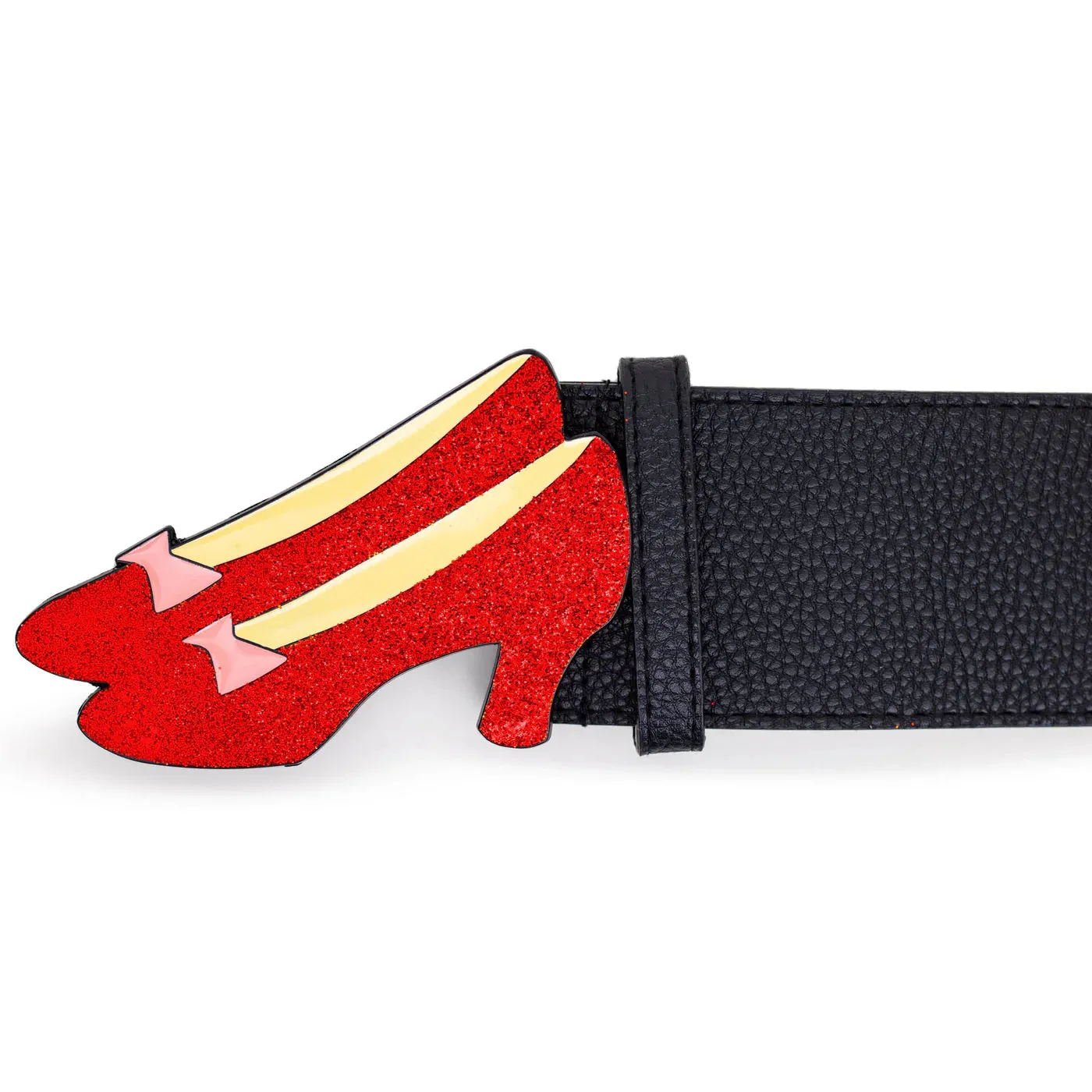 Buckle Down Wizard Of Oz Ruby Slippers Enamel Belt
