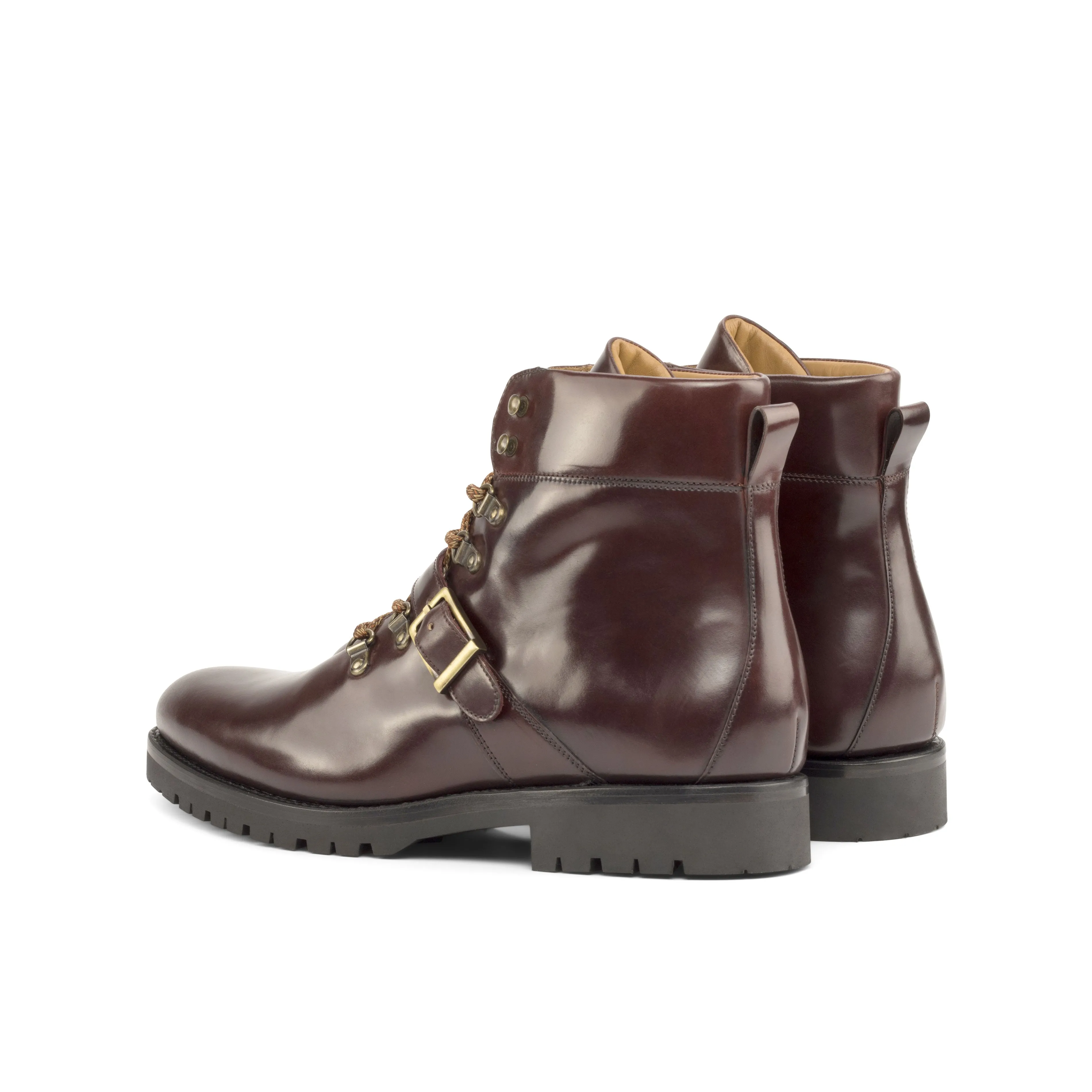 Burgundy Shell Cordovan Hiking Boot