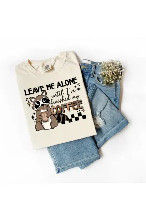 Caffeine Critter Comfort Colors T-Shirt