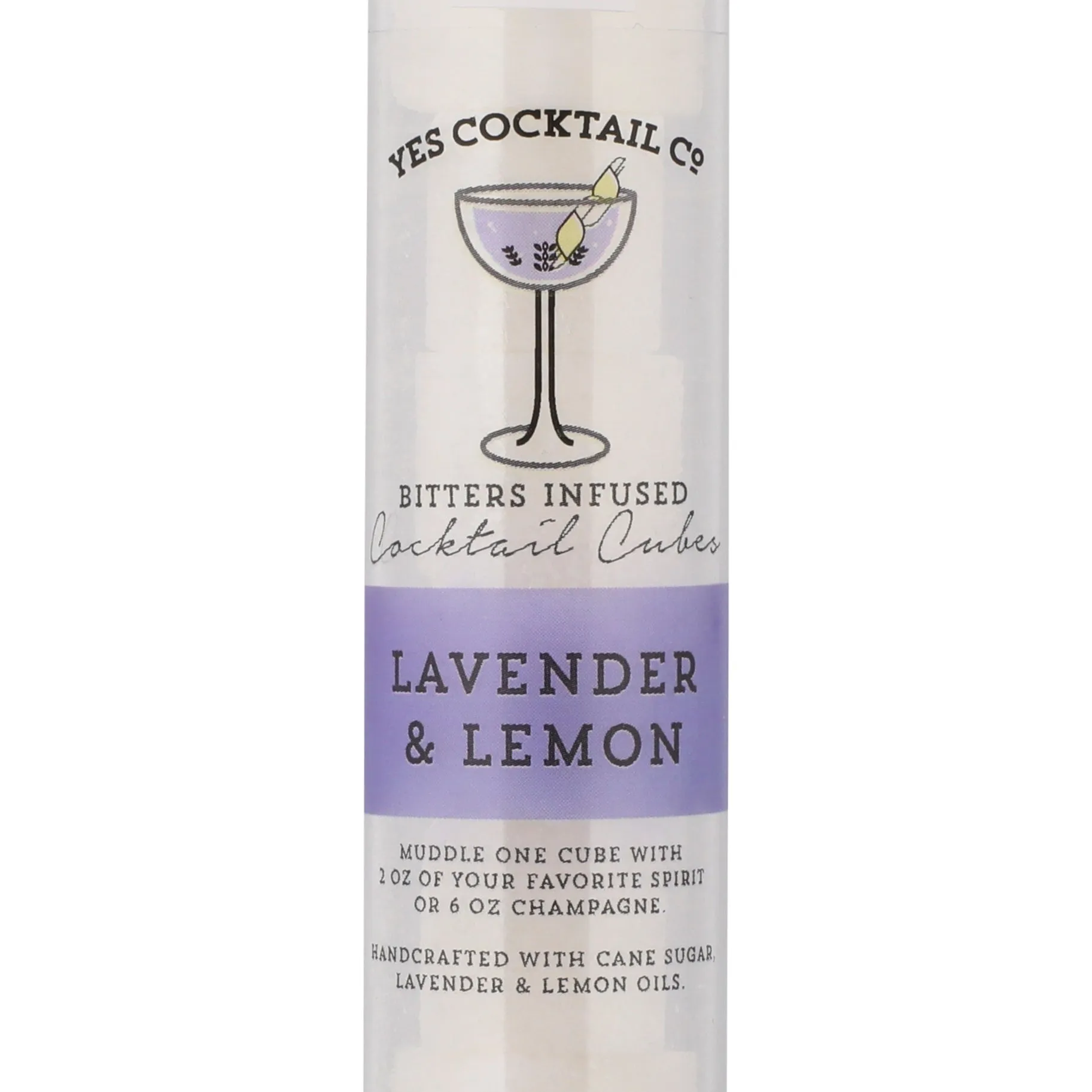 Champagne Cocktail Cubes by Yes Cocktail Co.-Lavender & Lemon