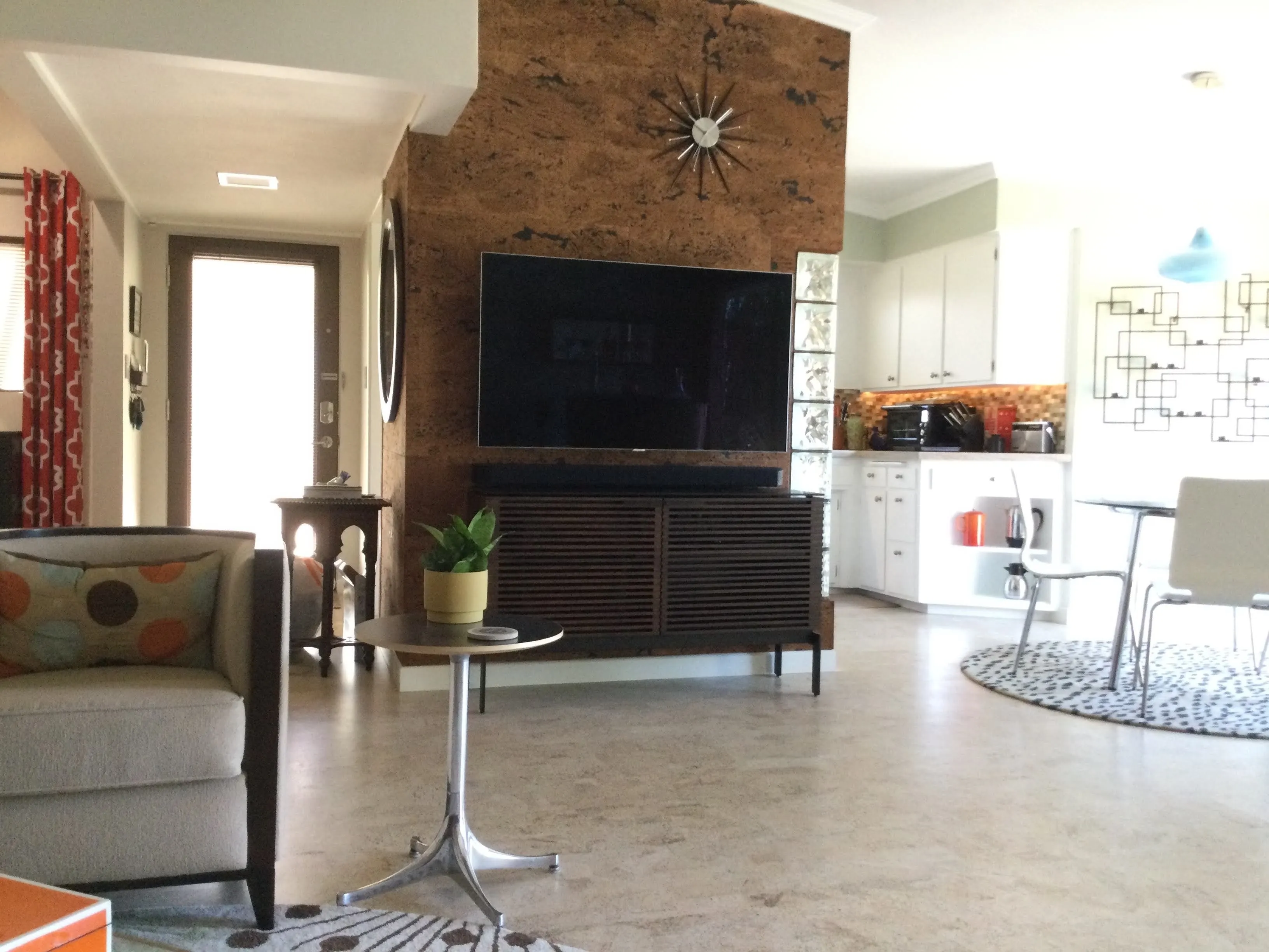 Chocolate Cork Wall Tile