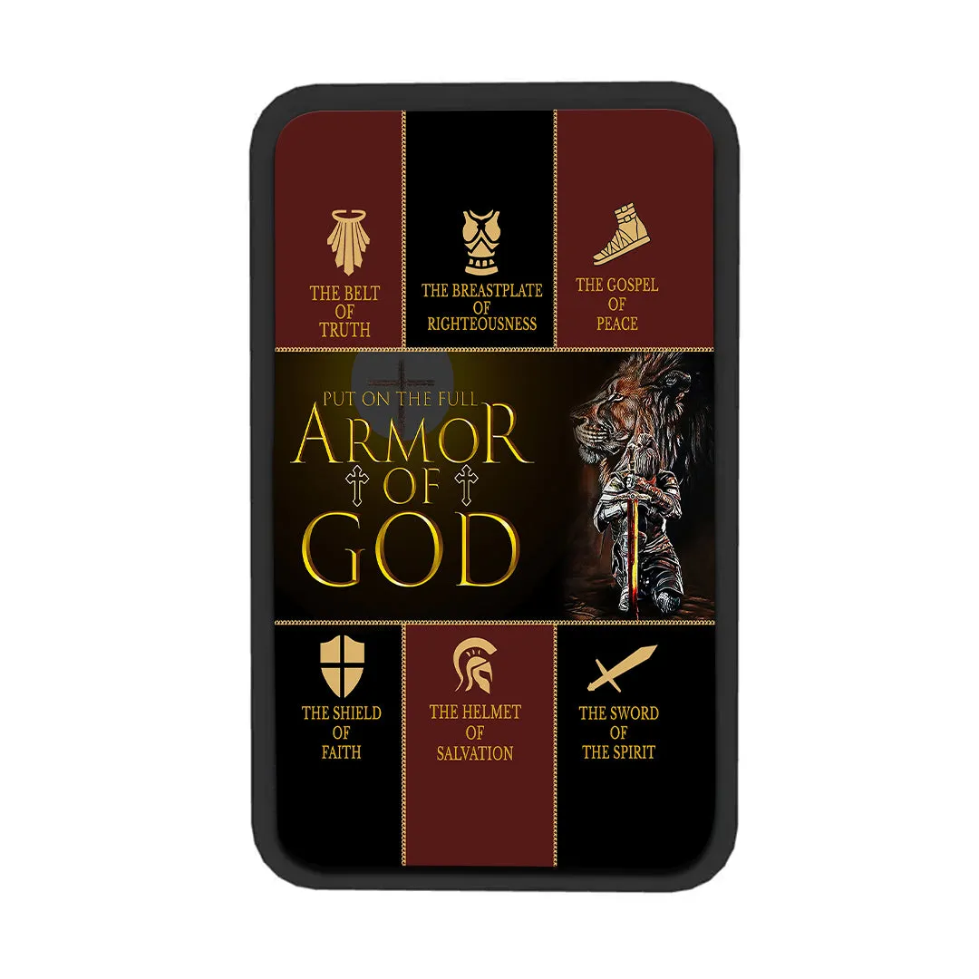 Christianartbag Armrest Accessories Car, Armor Of GOD, Enhance Comfort and Protect Your Armrest with the Live Laugh Love Center Console Armrest Pad, CAB07260923.