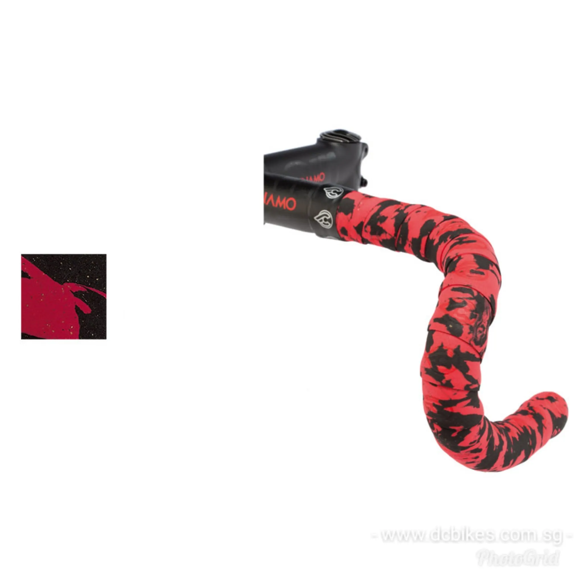 Cinelli Road/Fixie Colour Splash Cork Bar Grip Tape   End Caps