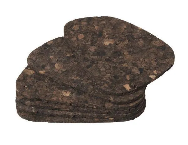 Coasters Smoked Cork - Set of 6