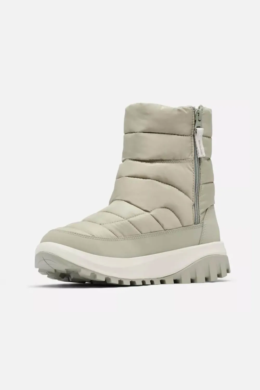 Columbia Snowtrot Boots for Women in Grey Green, Dark Stone | 2075111-395