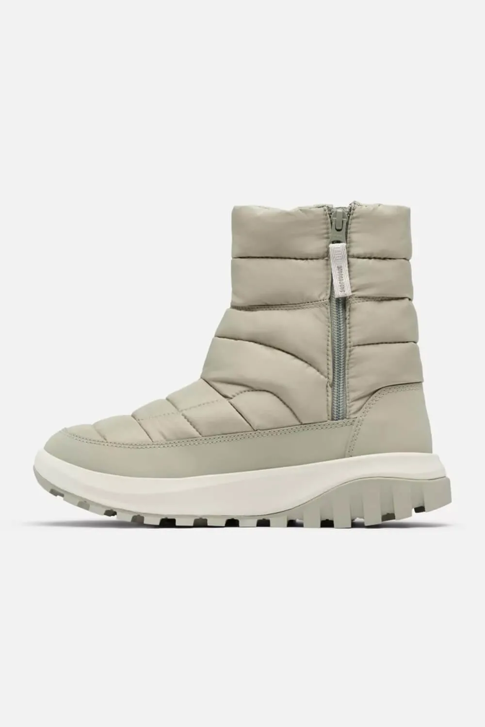 Columbia Snowtrot Boots for Women in Grey Green, Dark Stone | 2075111-395