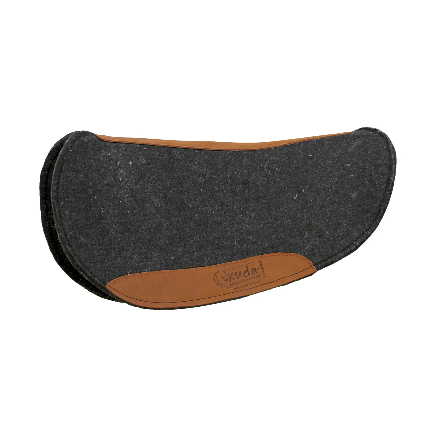 Contoured Wither Relief Grey Wool/Neoprene Pad