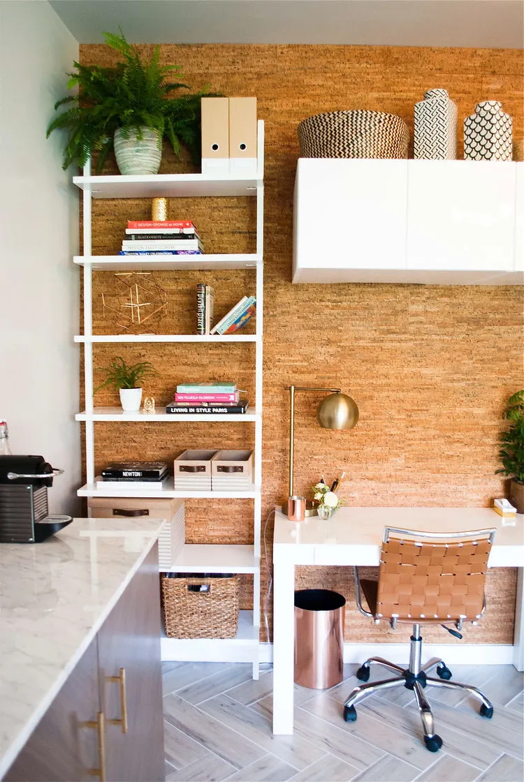 Coral Cork Wall Tile
