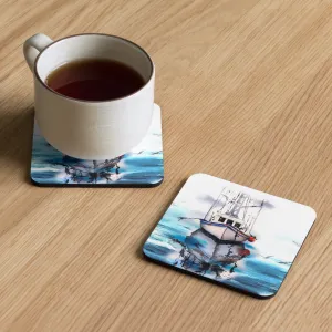 Cork-back coaster, Waterproof coaster, Heat-resistant coaster
