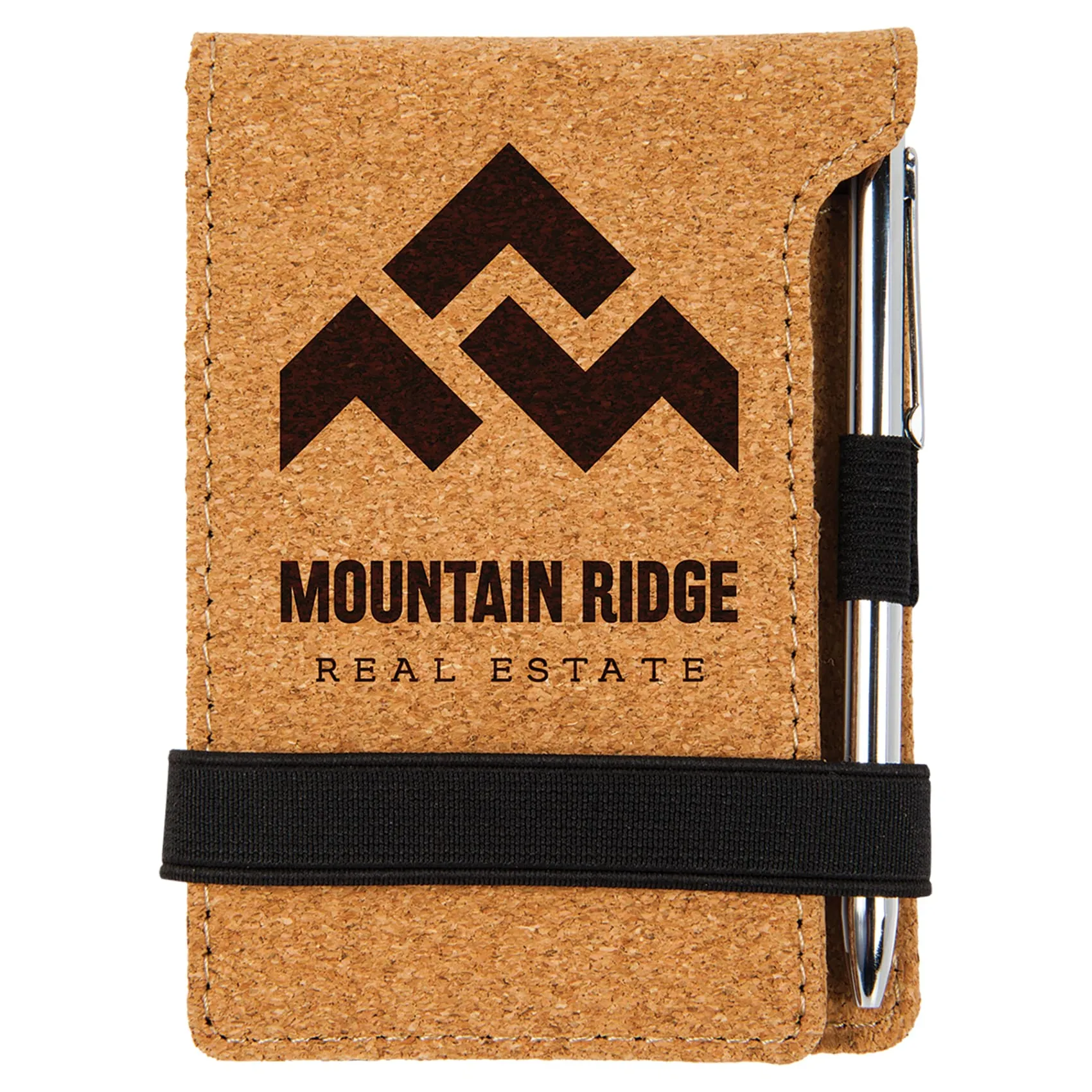 Cork Mini Notepad with Pen