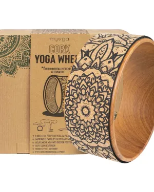 Cork Yoga Wheel