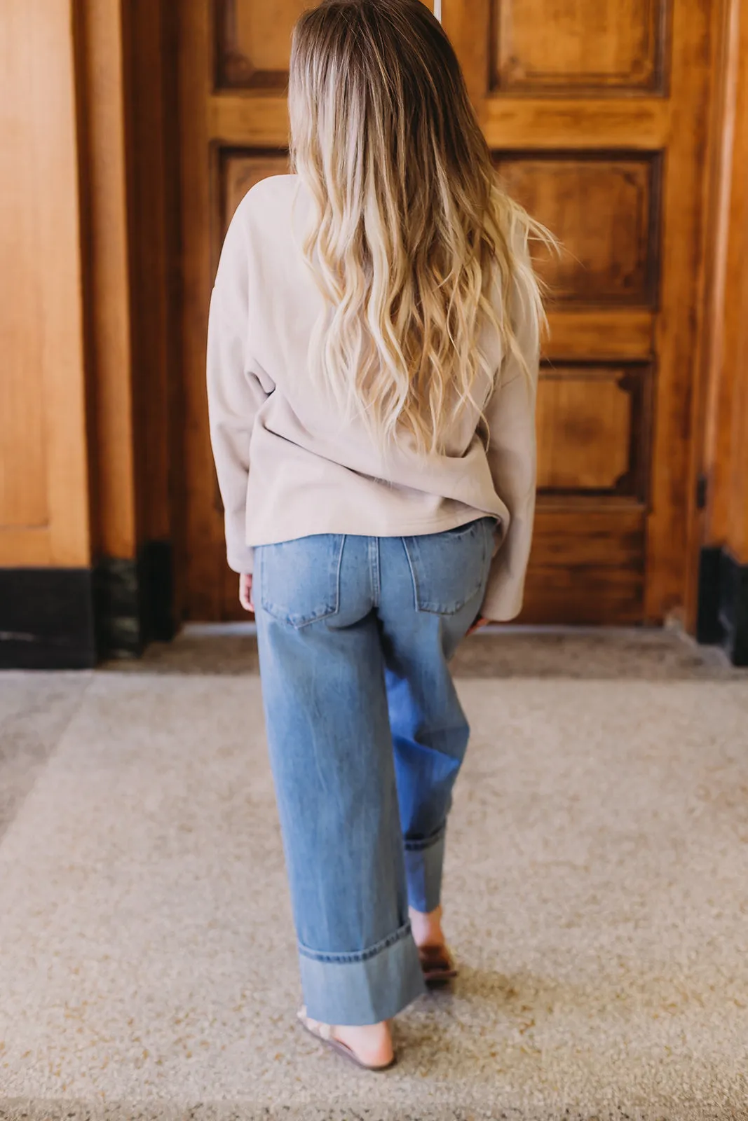 Cotton Blend Cozy Top