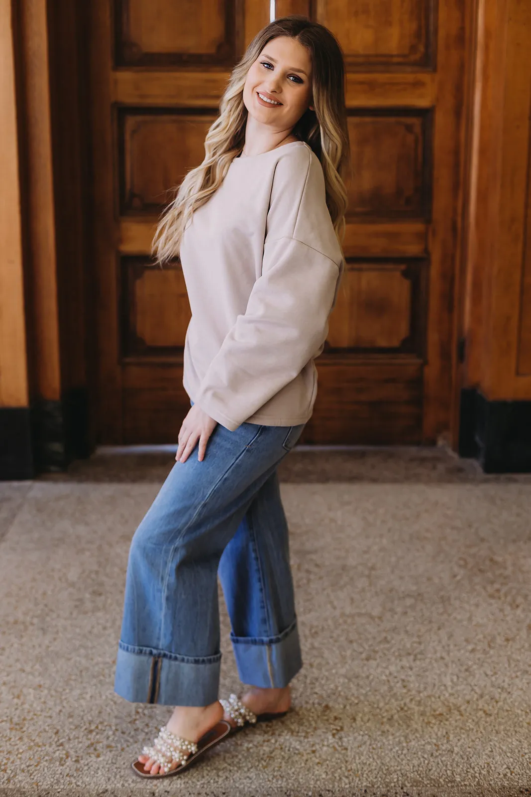 Cotton Blend Cozy Top
