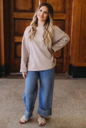 Cotton Blend Cozy Top