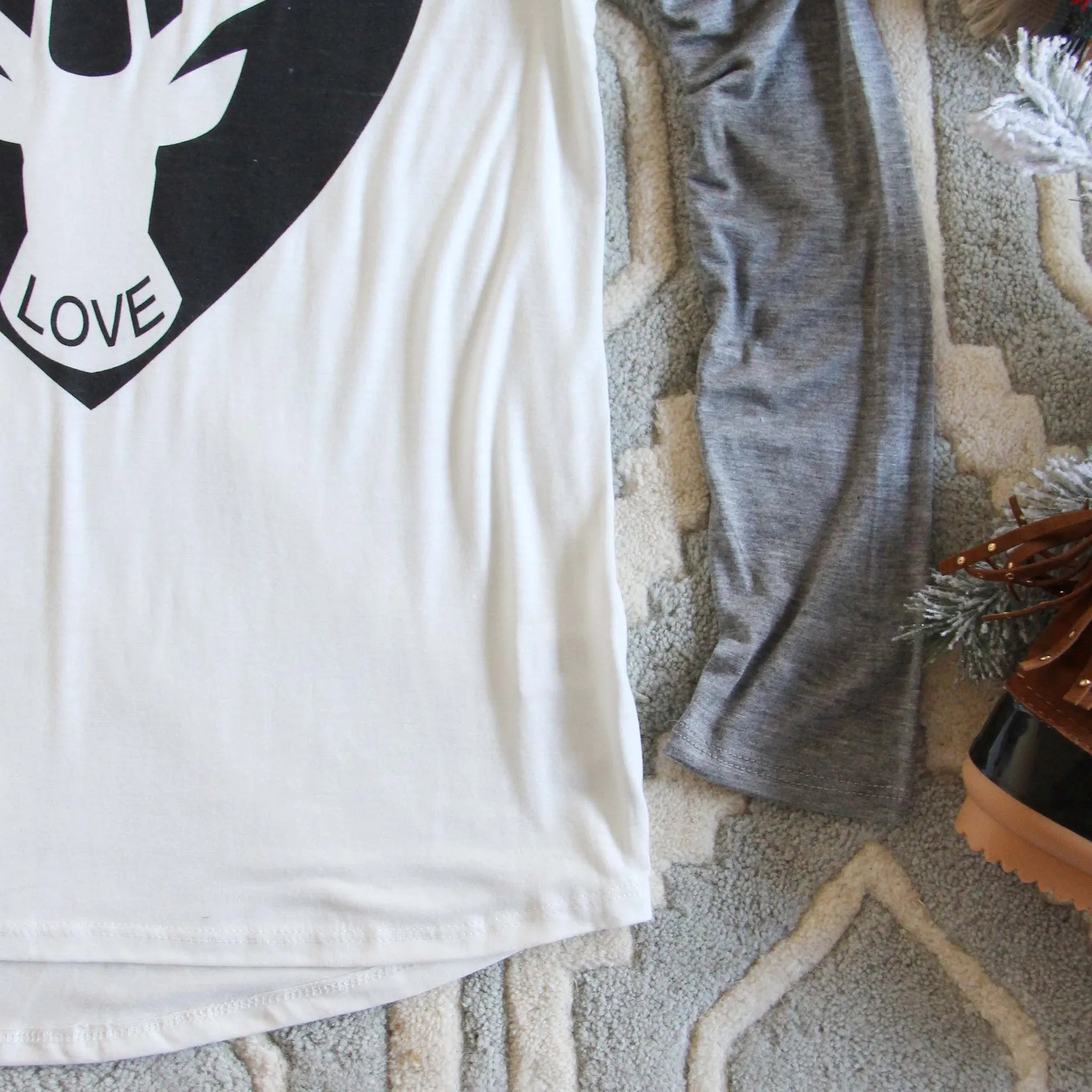Cozy Antler Tee