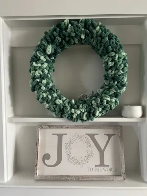 Cozy Christmas Wreath
