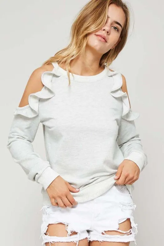 Cozy Ruffled Sweater
